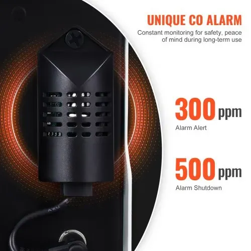 VEVOR 5-8KW Dieselheizung 12 V / 24 V All in One Diesel-Luftheizung mit Bluetooth-App-Steuerung & Fernbedienung & Anzeigebildschirm & CO-Alarm, schnell aufheizende tragbare Dieselheizung für Fahrzeuge – Bild 2