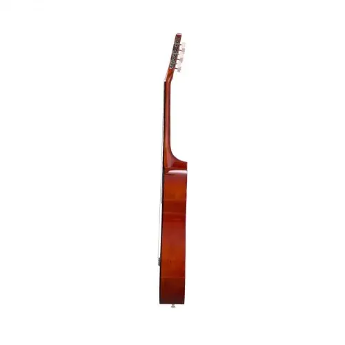 VEVOR Konzertgitarre, 960 mm, Holz-Klassikgitarren-Starter-Set für Anfänger, mit Nylonsaiten, Gigbag, Gurt, Stimmgerät, zusätzlichen Saiten, Plektrum, Kapodaster, Linde, für Einsteiger, Natur – Bild 9