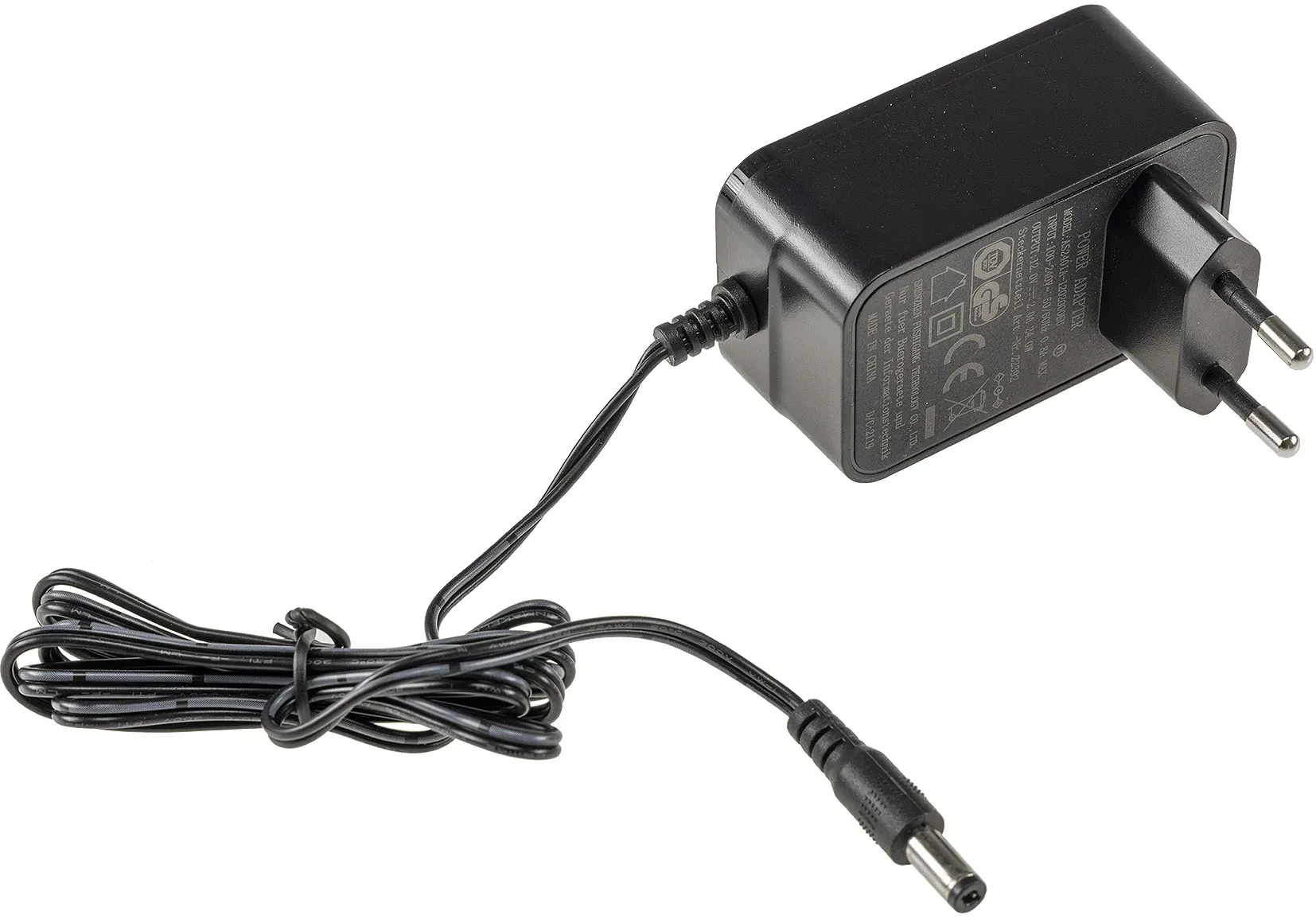 Stecker-Netzteil „CTN-1224n“ 110-240V~ >12V=, 2000mA / 24W Stecker-Netzteil „CTN-1224n“ 110-240V~ >12V=, 2000mA / 24W