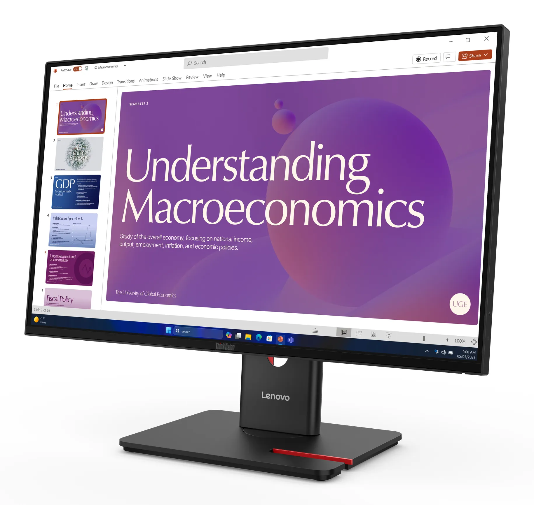 Lenovo ThinkVision T24D-40 Monitor – Bild 2