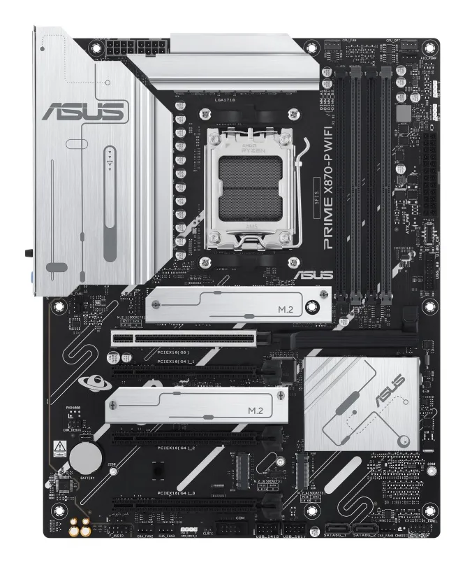 ASUS Prime X870-P WIFI AMD X870 Sockel AM5 ATX – Bild 2