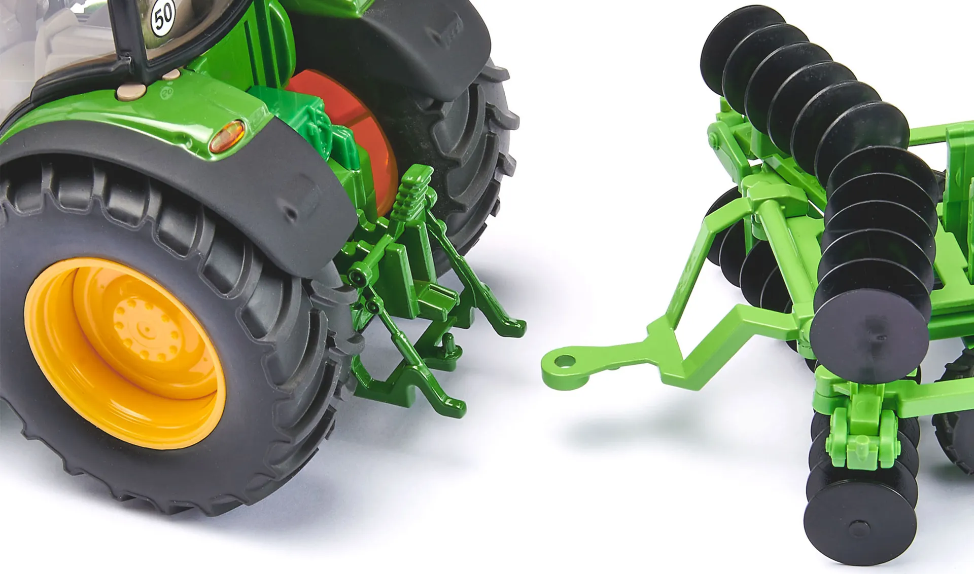 Siku Disc harrow Scheibenegge Vormontiert 1:32 – Bild 2
