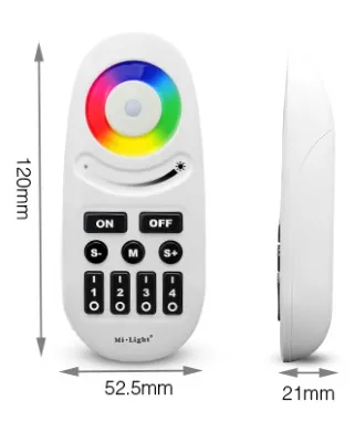 MiBoxer FUT095 LED Fernbedienung RGB-W 4 Zonen – Bild 3