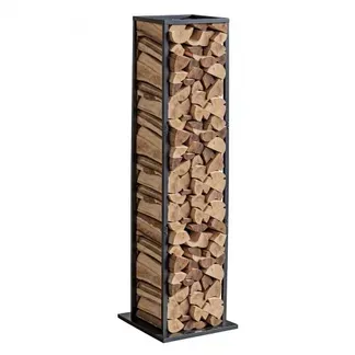 VEVOR Kaminholzregal, 330 x 320 x 1120 mm, Brennholzregal für den Innenbereich, 45,4 kg Tragkraft, hohes Holzlagerregal, Feuerholzregal aus pulverbeschichtetem Stahl, für Kamin, Feuerstelle VEVOR Kaminholzregal, 330 x 320 x 1120 mm, Brennholzregal für den Innenbereich, 45,4 kg Tragkraft, hohes Holzlagerregal, Feuerholzregal aus pulverbeschichtetem Stahl, für Kamin, Feuerstelle