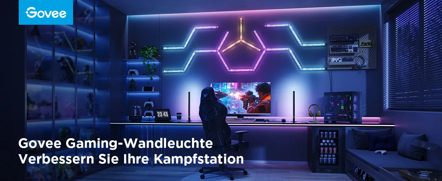 Govee H6063 Intelligente Wandleuchte Wi-Fi/Bluetooth 72 W – Bild 7