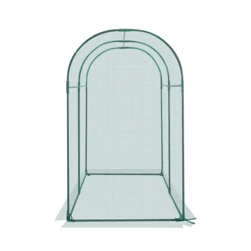 VEVOR Pflanzenschutzzelt, 1806x910x1500 mm Pflanzenschutznetz mit Rahmen, Tür mit Reißverschluss, windbeständig, Pflanzenkäfig Gewächshaus für erhöhte Beete im Freien, Garten, Terrasse – Bild 9