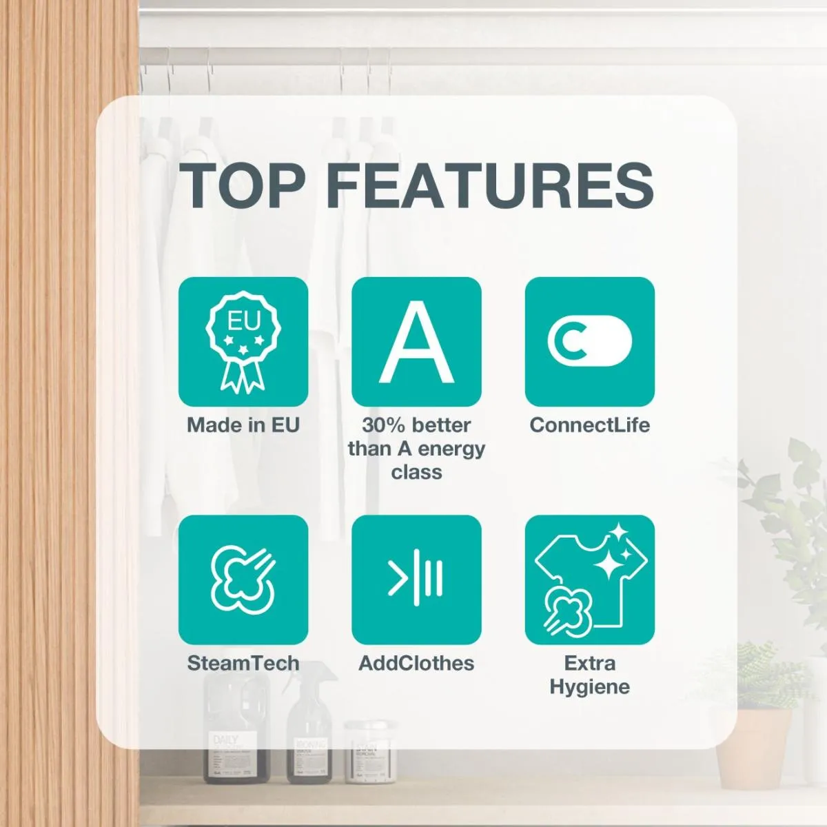 Gorenje Waschmaschine WPNA14A3TS BK070 – Bild 3