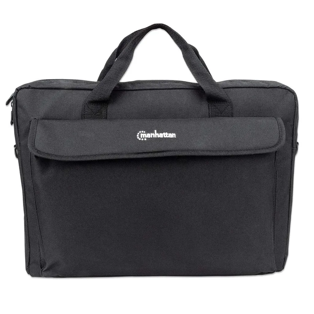 Manhattan Notebooktasche London 17,3", Für Notebooks bis 17,3", Top Load, schwarz – Bild 3