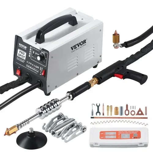 VEVOR Ausbeulspotter, Autokarosserie-Punktschweißgerät zum Ausbeulenziehen mit 7 Schweißmodi & einstellbarer Leistung, 1,8 kW Dent Puller zum Ausbeulenentfernen für Auto- & LKW-Ausbeulenreparatur – Bild 8