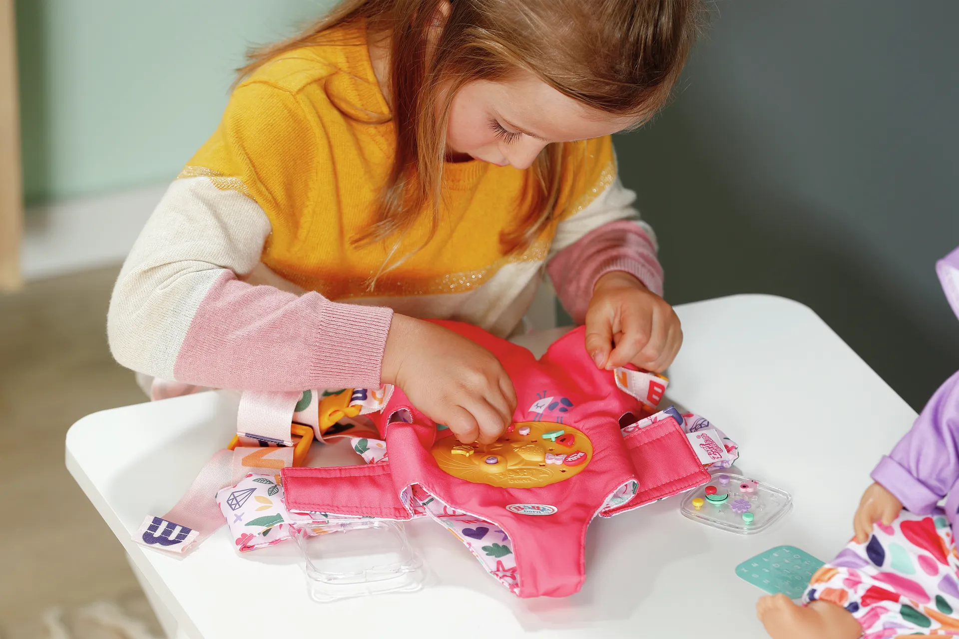 BABY born Baby Carrier Pinplay Puppentrage – Bild 5
