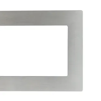 ALLNET Touch Display Tablet 10 Zoll zbh. Blende für Einbaurahmen, silber breit ALLNET Touch Display Tablet 10 Zoll zbh. Blende für Einbaurahmen, silber breit