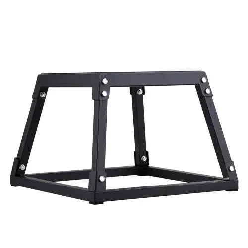 VEVOR Plyometrische Sprungbox, 305 mm Plyo-Box, Plyometrische Plattform Plyobox Schwarz, Rutschfeste Fitness-Übungs-Step-Up-Box für Heimtraining, Konditions-Krafttraining, Oberschenkel Trainieren – Bild 9