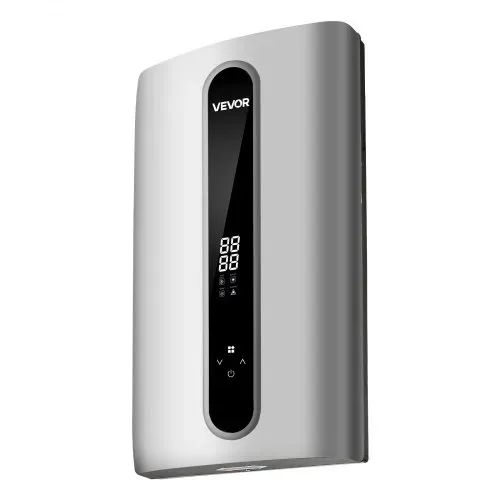 VEVOR Elektronischer Durchlauferhitzer 18 kW Warmwasserbereiter 3-Phasig, Warmwasserbereiter für Dusche Bad & Küche, ABS-Gehäuse, Aluminiumguss-Heizelement, 30-55°C Einstellbar, LED-Touch-Bedienung – Bild 8