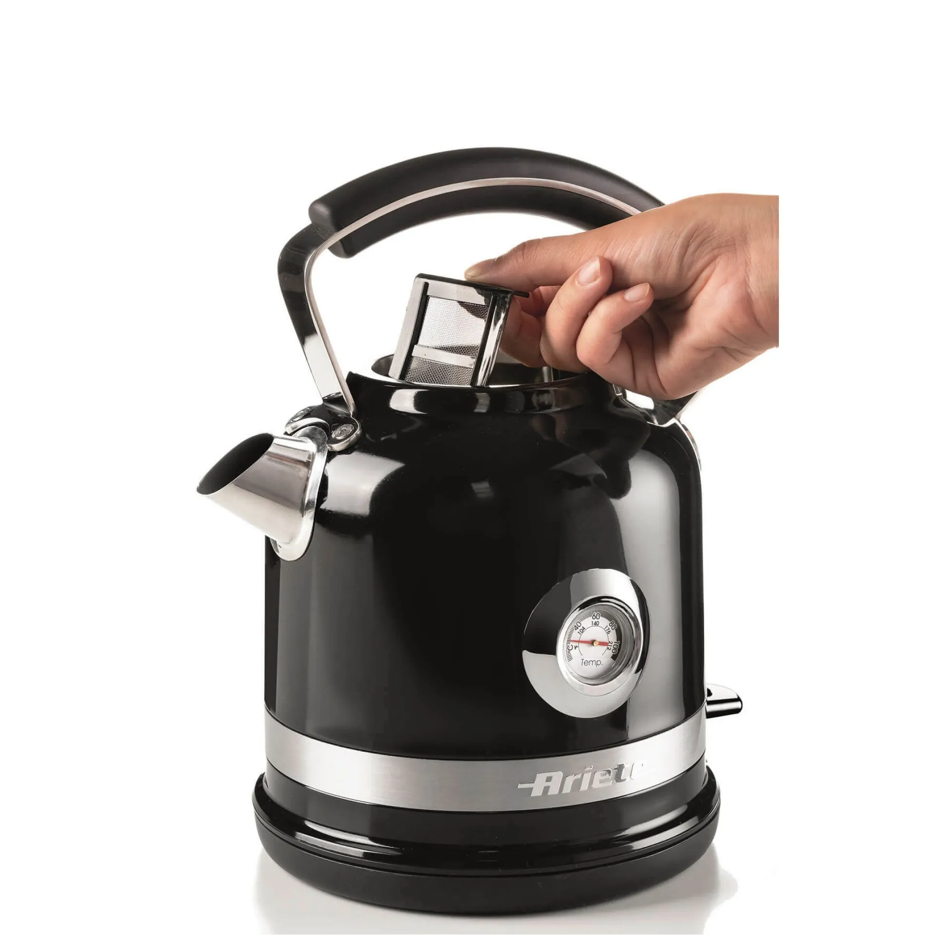 Ariete 2854/02 Wasserkocher 1,7 l 2000 W Schwarz – Bild 4