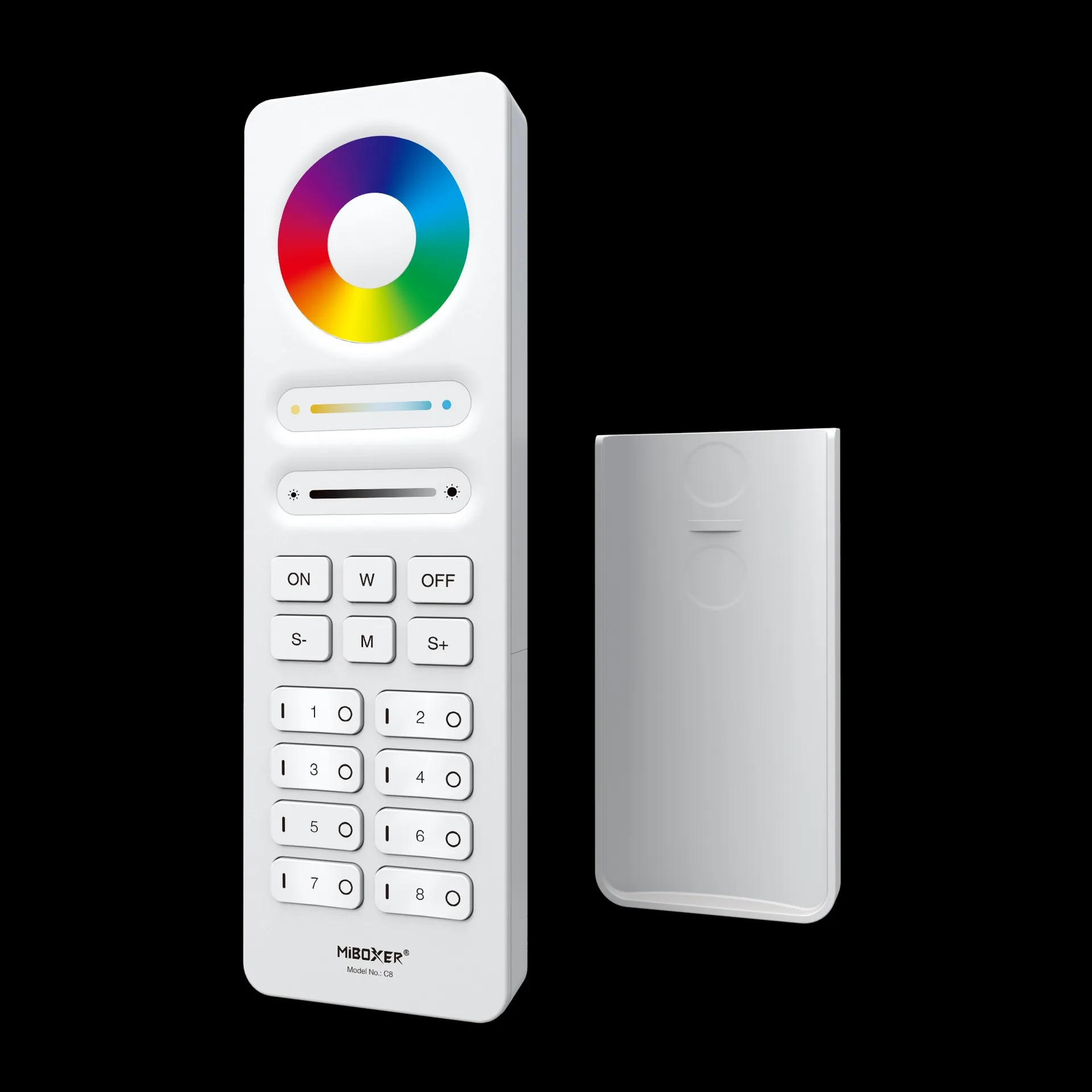 MiBoxer C8-W LED Fernbedienung 2,4GHz 8-Zonen-RGB+CCT (w) – Bild 3