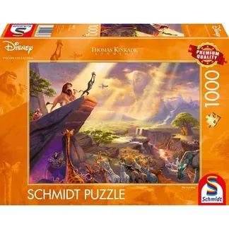 Thomas Kinkade Studios: Disney Dreams Collection – König der Löwen, Puzzle Thomas Kinkade Studios: Disney Dreams Collection – König der Löwen, Puzzle