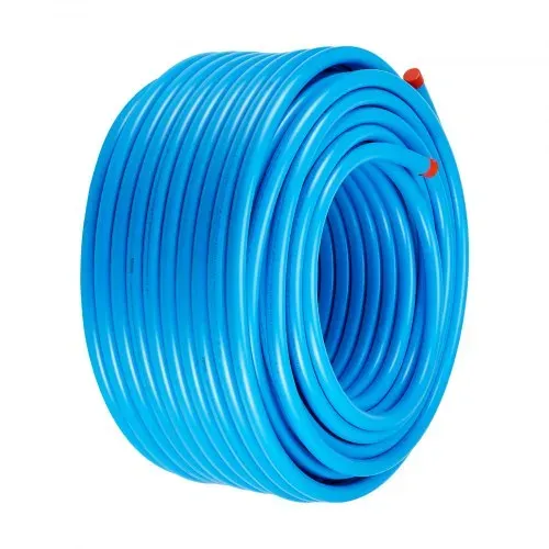 VEVOR Luftkompressor-Leitungssatz, 91,44mx19,05mm, HDPE-Aluminium-Druckluftrohrsystem, auslaufsicher, druckbeständig & einfach zu installieren, Druckluftleitungssatz für Garagen & Werkstätten, blau – Bild 10