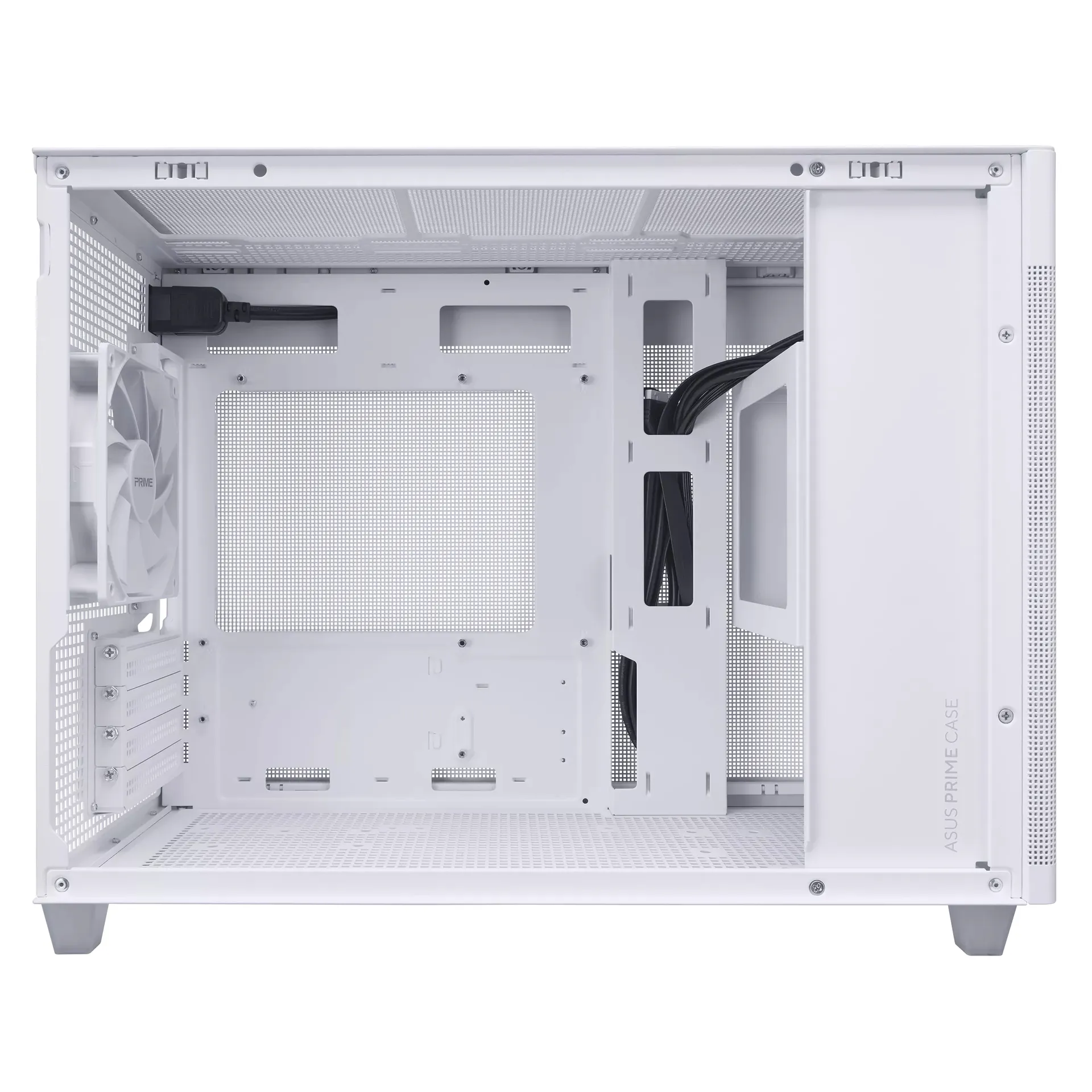ASUS Prime AP201 MicroATX Mini Tower Weiß – Bild 2