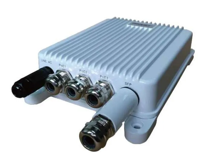 ALLNET Switch unmanaged outdoor 3 Port Gigabit 100W / 3x PoE+ / 1x SFP / Lüfterlos / IP67 / "ALL-SGO8103P" – Bild 4
