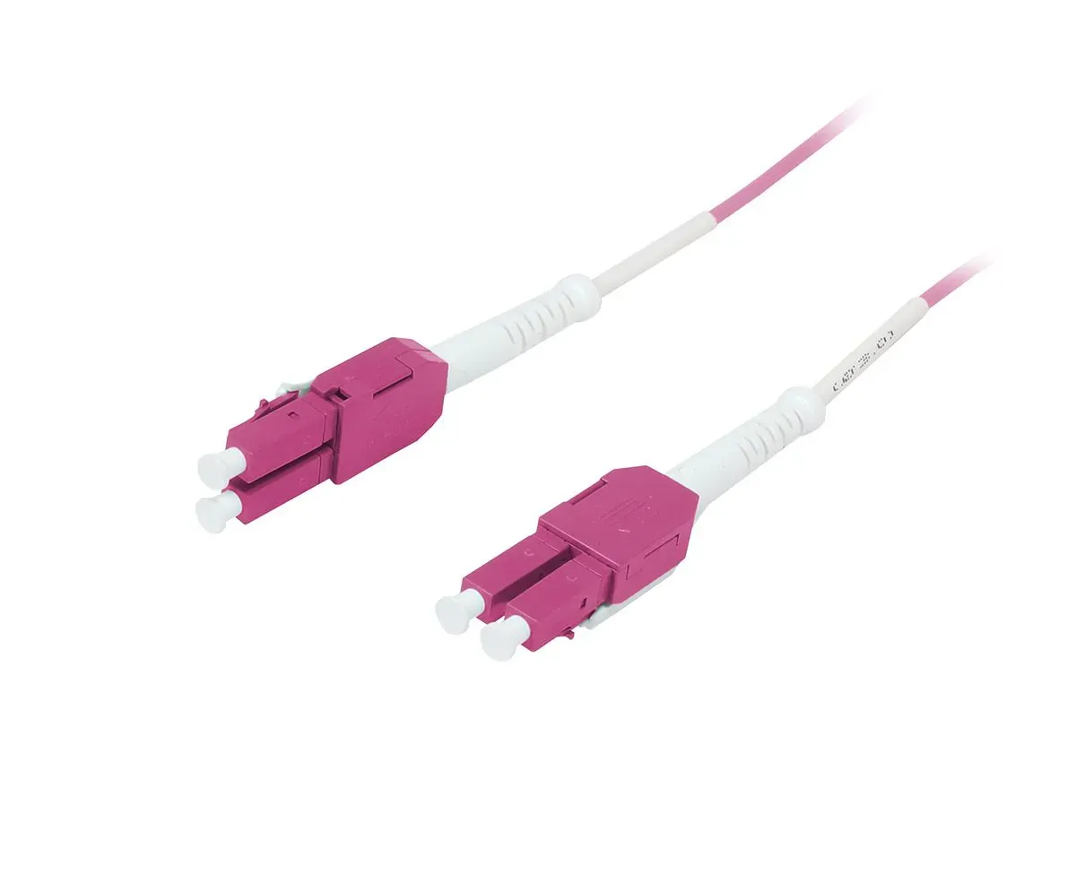 LWL-2-Faser-Patchk. 5mtr.LC-LC, 50/125um,OM4, Uniboot(drehbar), Push/Pull, AD=2mm, Synergy 21 – Bild 2