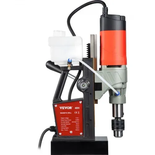 VEVOR 1200 W Magnetbohrer Magnetbohrmaschine 13000 N Elektrische Kernbohrmaschine Industrielle Bohrmaschine 580 RPM mit variabler Geschwindigkeit für alle Oberflächen und Heimwerkerarbeiten – Bild 8