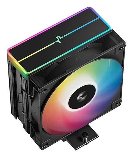 DeepCool AG400 BK ARGB V2 Chipset Ventilator 12 cm Schwarz 1 Stück(e) – Bild 2