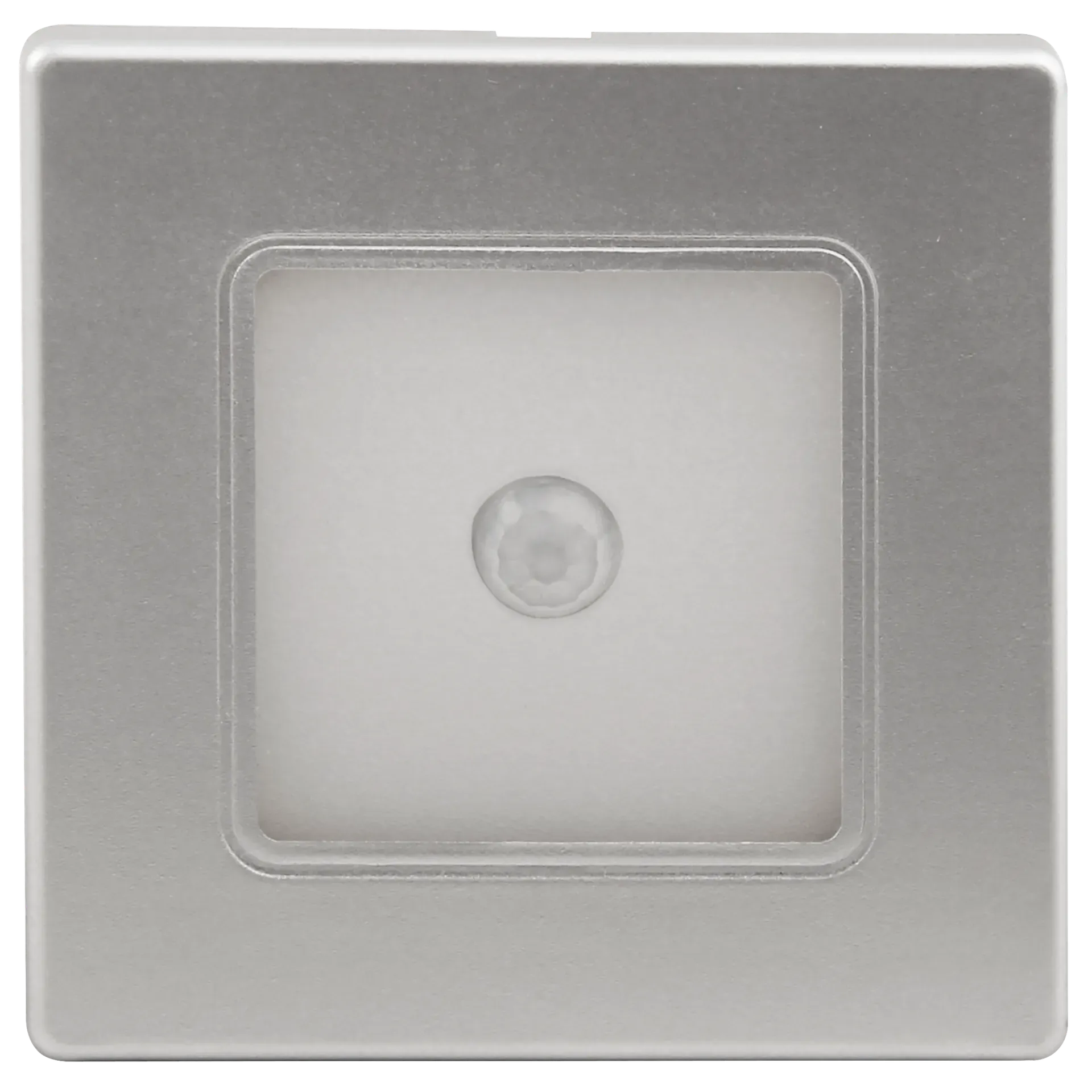 LED-Wand-Einbauleuchte McShine ''LWE-86SB'' 2W, 150lm, warmweiß, silberner Rahmen – Bild 2