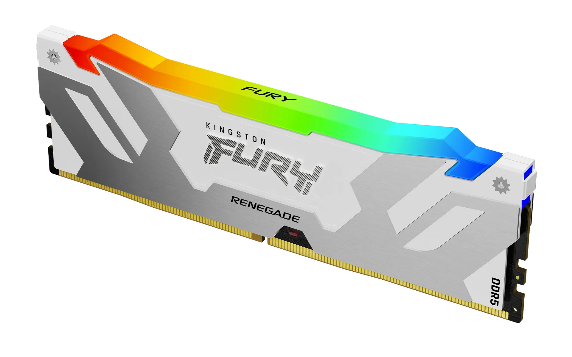 Kingston Technology FURY 64GB 6400MT/s DDR5 CL32 DIMM (2er-Kits) Renegade RGB Weiß XMP – Bild 2
