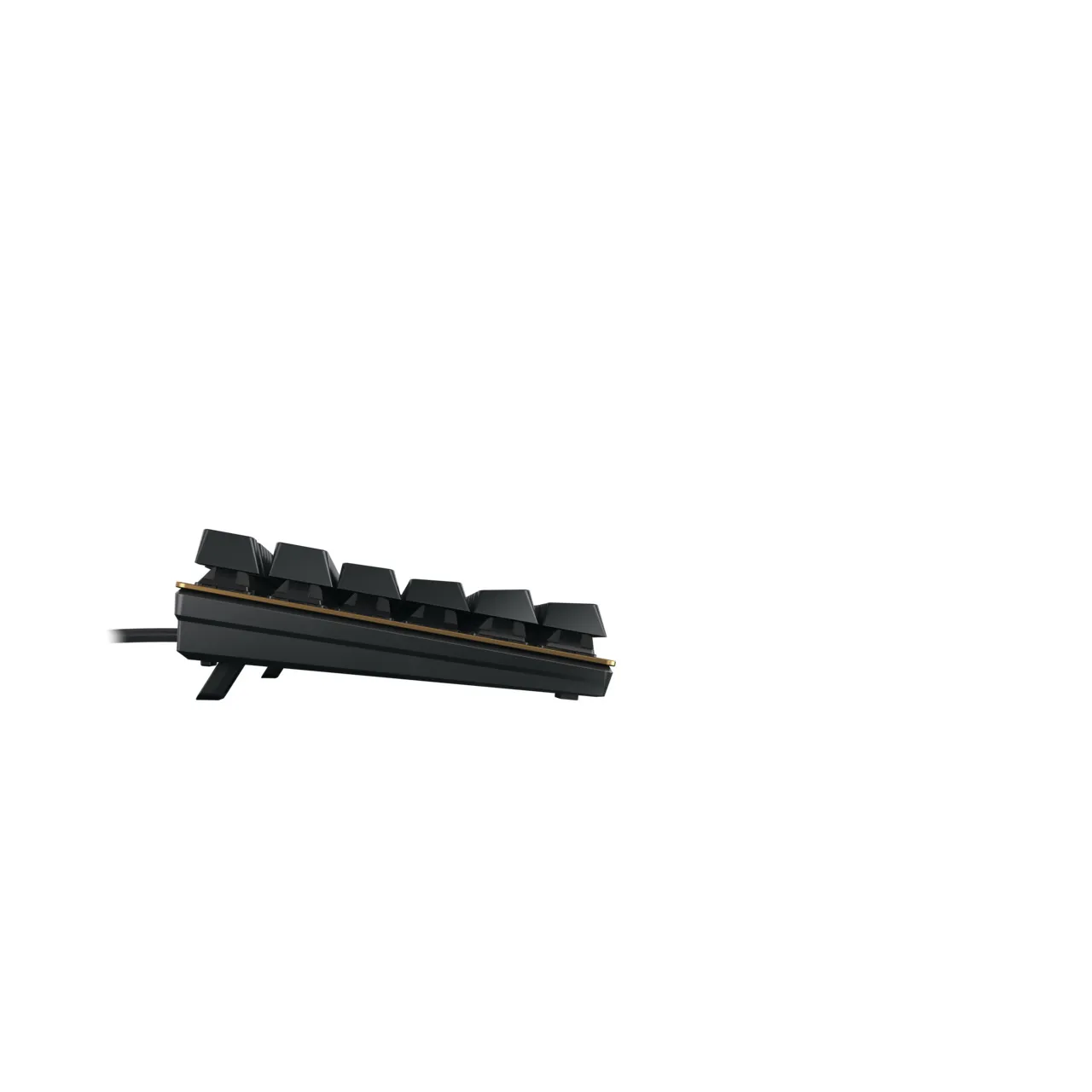 CHERRY KC 200 MX Tastatur Universal USB QWERTZ Deutsch Schwarz, Bronze – Bild 3