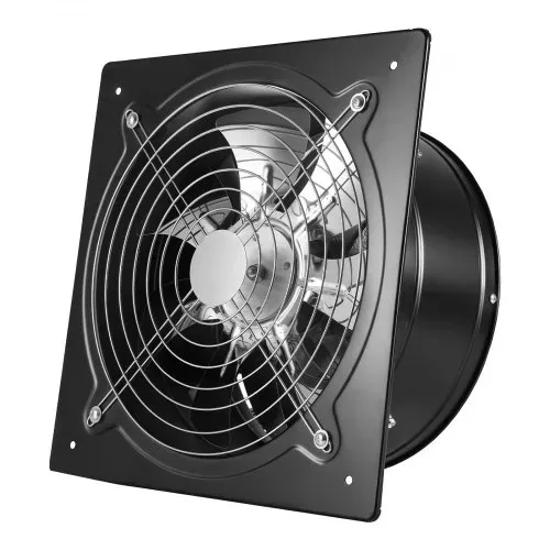 VEVOR Abluftventilator 350x350 mm, Leistungsstarker Wandventilator 2647 m³/h, mit Drehzahlregelung, 70 W, Leiser Ventilator für Dachboden, Garage, Keller, Werkstatt, Küche & Hühnerstall – Bild 10