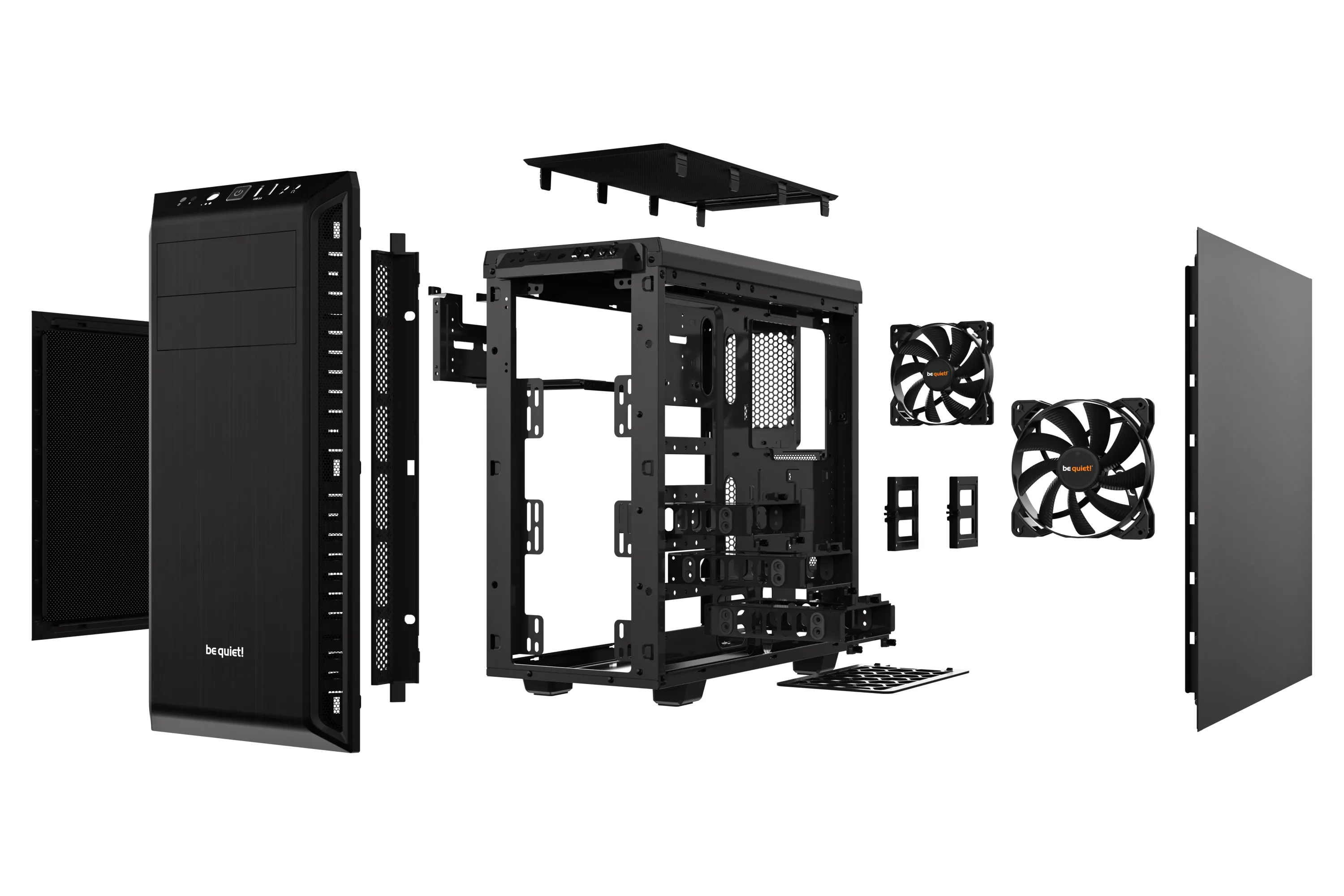 be quiet! Pure Base 600 Midi Tower Schwarz – Bild 5
