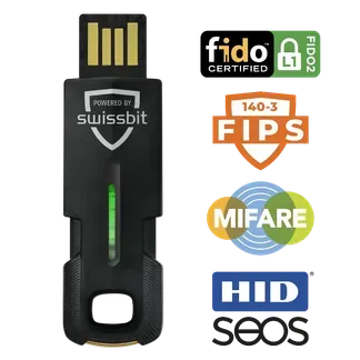 Swissbit iShield Key 2 FIDO2 USB-A + Mifare in Einzelverpackung Swissbit iShield Key 2 FIDO2 USB-A + Mifare in Einzelverpackung