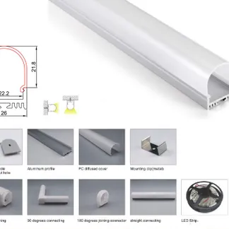 Synergy 21 LED U-Profil 200cm, ALU044-PC Synergy 21 LED U-Profil 200cm, ALU044-PC