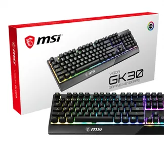MSI Vigor GK30 Tastatur Gaming USB QWERTZ Deutsch Schwarz MSI Vigor GK30 Tastatur Gaming USB QWERTZ Deutsch Schwarz