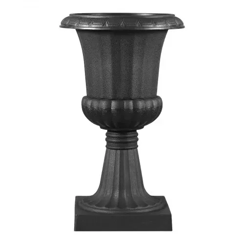 VEVOR Blumenspindel aus Kunststoff, 25x42 cm, 2er-Pack, Pflanzpokal. Pflanzkübel, Pflanzschale, schwarze Blumentöpfe, für die Veranda, Hochzeit, Party, Zuhause, Bühne, Balkon, Terrassendekoration – Bild 9