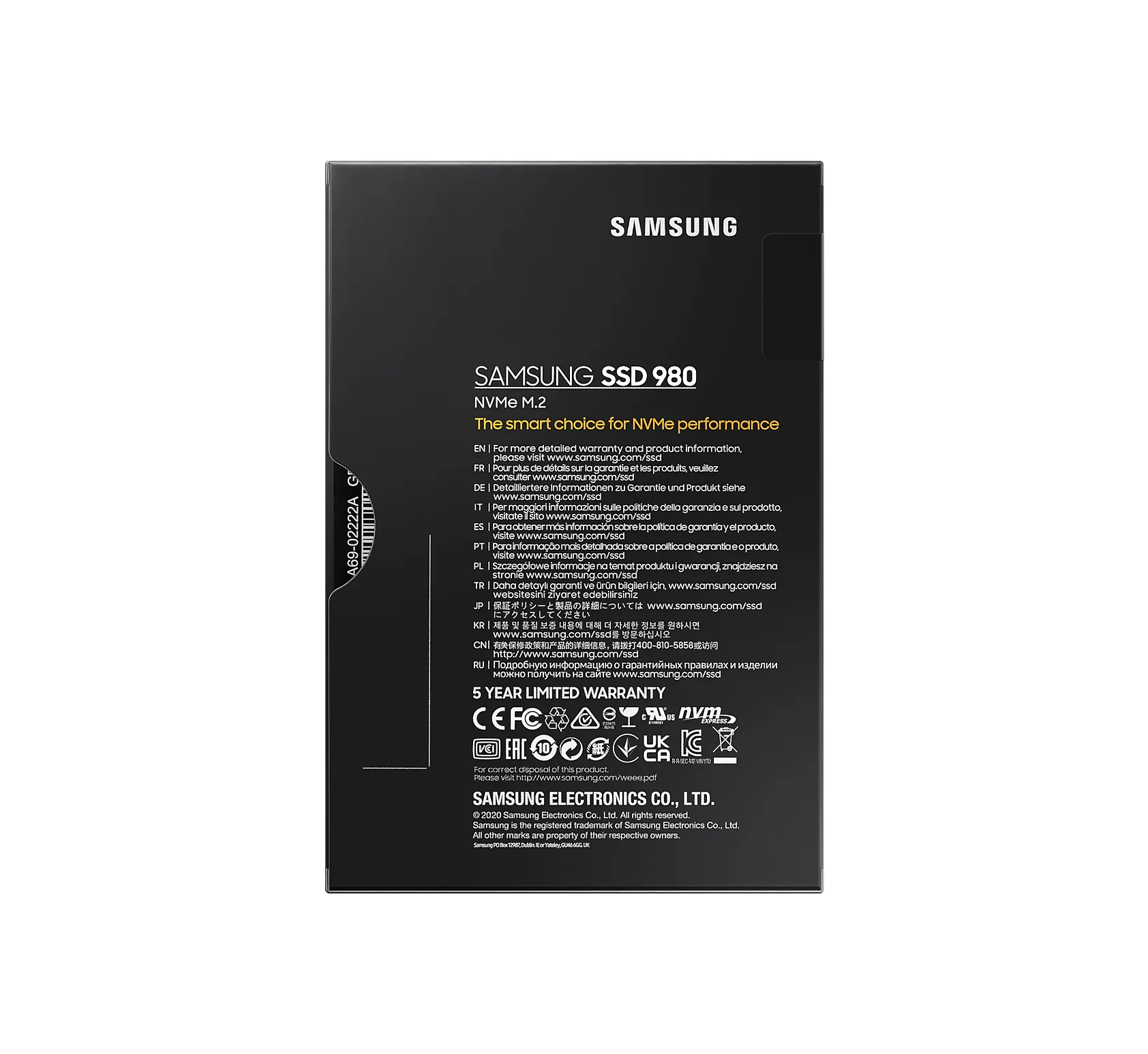 Samsung 980 500 GB M.2 PCI Express 3.0 NVMe V-NAND MLC – Bild 6
