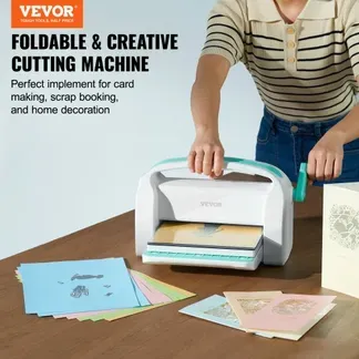 VEVOR Stanz- und Prägemaschine Scrapbooking Prägemaschine 226 mm Öffnungsgröße, My Life Handmade Starter Set, Manuelle Prägemaschine Set DIY Handwerk Karten, Einladungen, Heimdekoration usw. VEVOR Stanz- und Prägemaschine Scrapbooking Prägemaschine 226 mm Öffnungsgröße, My Life Handmade Starter Set, Manuelle Prägemaschine Set DIY Handwerk Karten, Einladungen, Heimdekoration usw.