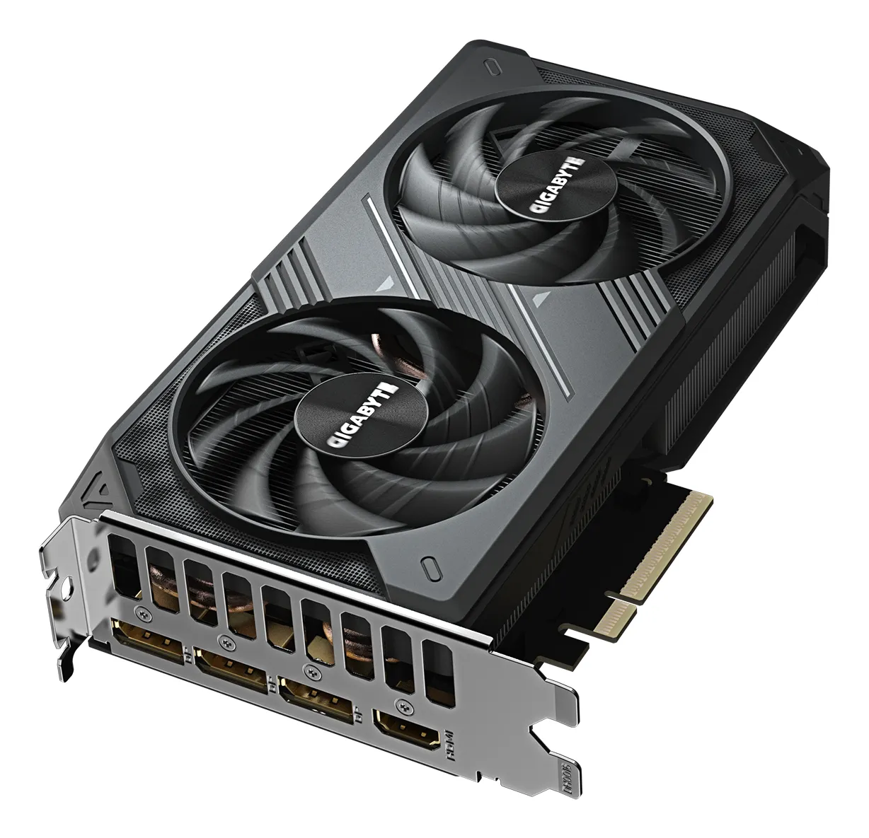 GIGABYTE GeForce RTX 5060 WINDFORCE OC 8G Grafikkarte - 8GB GDDR7, 128bit, PCI-E 5.0, 2512 MHz Kerntakt, 3 x DisplayPort, 1 x HDMI, GV-N5060WF2OC-8GD – Bild 4