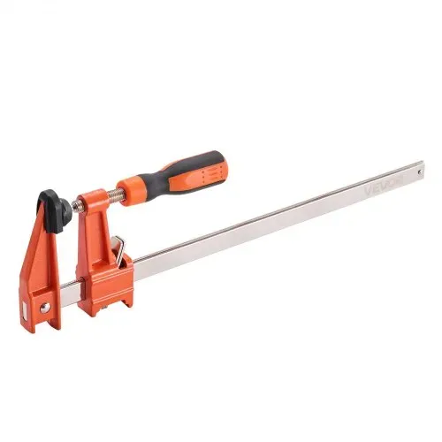 VEVOR Stangenklemmen für Holzbearbeitung 4 Stk. (15,24 / 30,48 cm) Öffnung, feststellbare F-Klemme mit 272 kg Belastungsgrenze, 63,5 mm Tiefe, Gusseisen & Kohlenstoffstahl, Metallbearbeitung – Bild 10