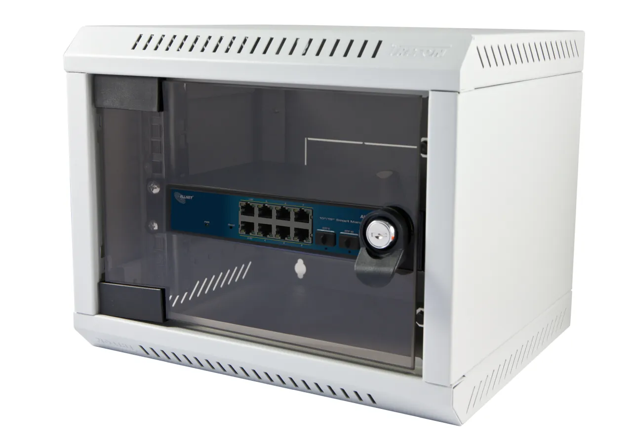 ALLNET Switch smart managed Layer2 10 Port • 8x 1 GbE • PoE Budget 240 Watt • 8x PoE at / 2x PoE bt • 2x SFP • Lüfterlos , 19" • ALL-SG8410PM – Bild 5