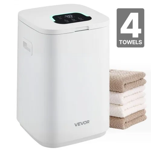 VEVOR Handtuchwärmer Eimer Wärmegerät 20 L mit LED-Anzeige & Einstellung (Timer & Temperatur) & Sicherheitsschloss & 4 Haken, Towel Warmer für Spa Zuhause Badezimmer Waschküche Weiß VEVOR Handtuchwärmer Eimer Wärmegerät 20 L mit LED-Anzeige & Einstellung (Timer & Temperatur) & Sicherheitsschloss & 4 Haken, Towel Warmer für Spa Zuhause Badezimmer Waschküche Weiß