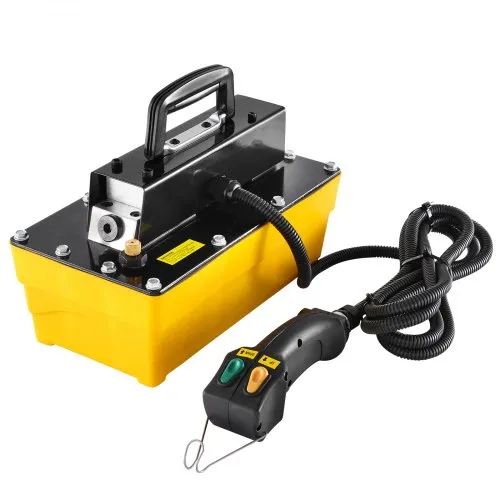 VEVOR 10.000 PSI Lufthydraulikpumpe, 2,3 L Behälter, NPT 3/8 Zoll Auslass, NPT 1/4 Zoll Einlass, Kunststoff-Lufthydraulikpumpe mit Fernbedienung, für Automobilrahmenmaschinen & Hydraulikpressen VEVOR 10.000 PSI Lufthydraulikpumpe, 2,3 L Behälter, NPT 3/8 Zoll Auslass, NPT 1/4 Zoll Einlass, Kunststoff-Lufthydraulikpumpe mit Fernbedienung, für Automobilrahmenmaschinen & Hydraulikpressen