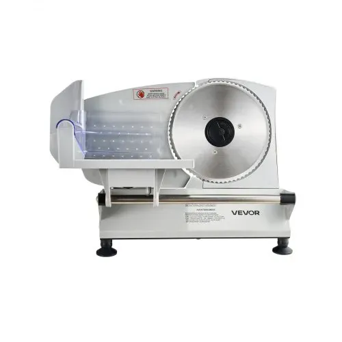 VEVOR Allesschneider Fleischschneider 150 W 65–90U/min Aufschnittmaschine mit 17 cm Klinge Fleischschneidemaschine mit 0–15 mm einstellbarer Dicke für Gefrorenes Fleisch Schinken Prime Steak – Bild 10