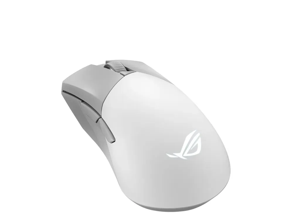ASUS ROG Gladius III Wireless Aimpoint White Maus Gaming rechts RF Wireless + Bluetooth + USB Type-A Optisch 36000 DPI ASUS ROG Gladius III Wireless Aimpoint White Maus Gaming rechts RF Wireless + Bluetooth + USB Type-A Optisch 36000 DPI