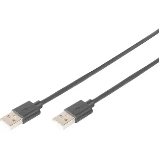 USB 2.0 Anschlusskabel USB-A (Stecker) > USB-A (Stecker) USB 2.0 Anschlusskabel USB-A (Stecker) > USB-A (Stecker)