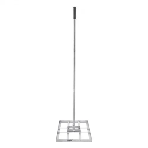 VEVOR Rasenrakel mit Stiel, 355x762mm Bodenplatte, Nivellierrechen aus Karbonstahl, Levelingrake, Rasen-Nivellierungsrechen für Rasenpflege, Rasen-Nivellierungsrechen, Hof und Golfplatz – Bild 10