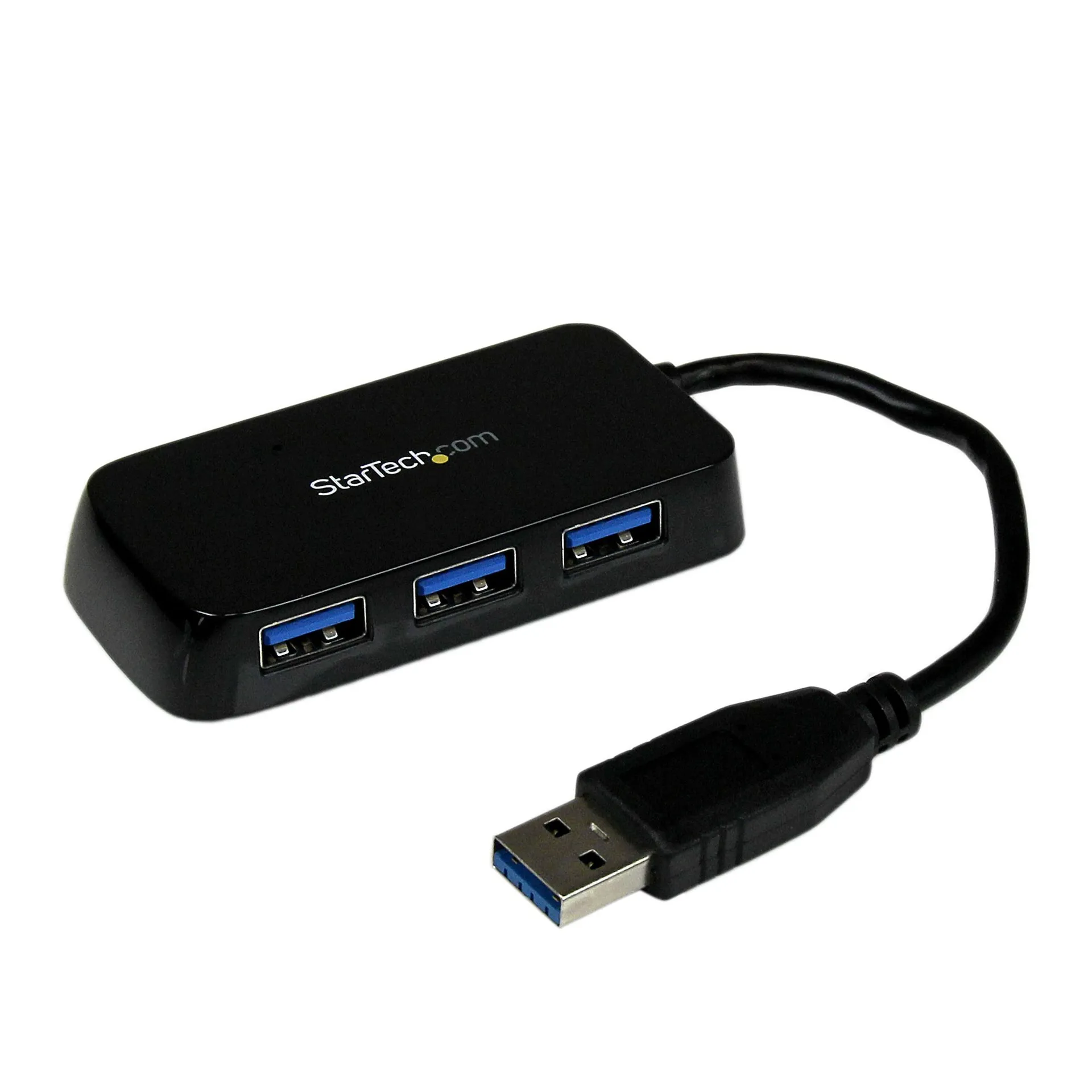 StarTech.com 4 Port USB 3.0 SuperSpeed Mini Hub -5Gbps – Schwarz StarTech.com 4 Port USB 3.0 SuperSpeed Mini Hub -5Gbps – Schwarz