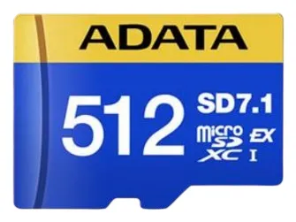 ADATA UD512GEX3L1-C Speicherkarte 512 GB MicroSDXC UHS-II ADATA UD512GEX3L1-C Speicherkarte 512 GB MicroSDXC UHS-II