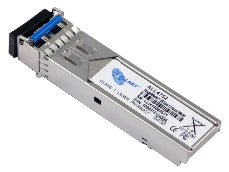 ALLNET Switch Modul ALL4752 SFP(Mini-GBIC), 1000Mbit, LHX/LC, 20Km, Singlemode, ALLNET Switch Modul ALL4752 SFP(Mini-GBIC), 1000Mbit, LHX/LC, 20Km, Singlemode,