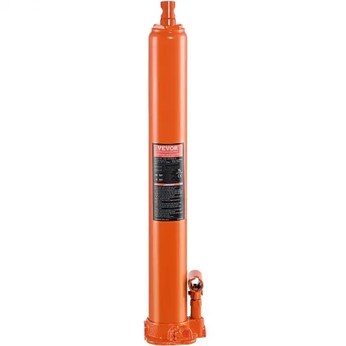 VEVOR Hydraulischer Langer Ram-Wagenheber, 4 t Motorhebezylinder mit Einzelkolbenpumpe & Flacher Basis, Hydraulischer Auto-Flaschenheber für Motorhebebühnen, Garagen-/Ladenkrane, Bauernhof usw – Bild 8